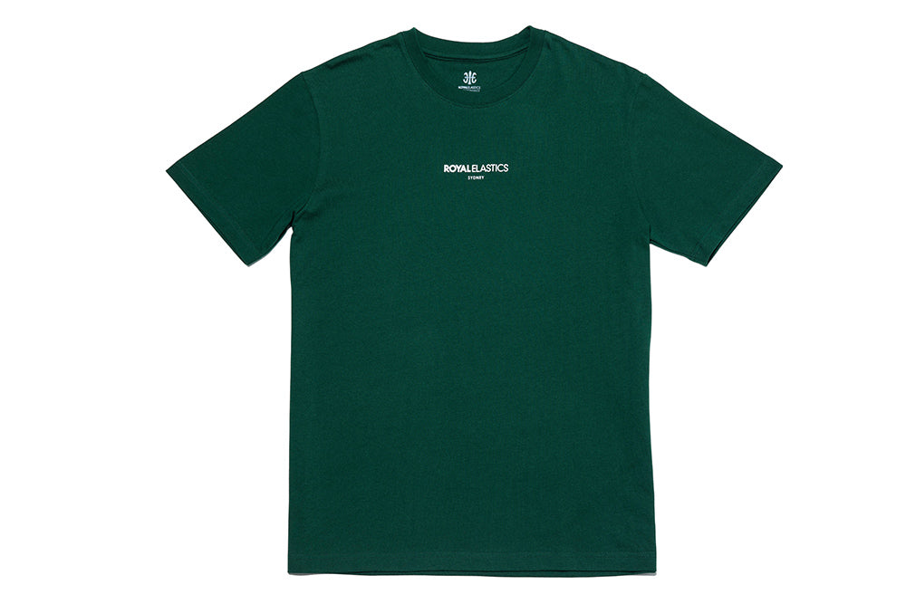 ロゴTシャツ 緑 (Unisex)